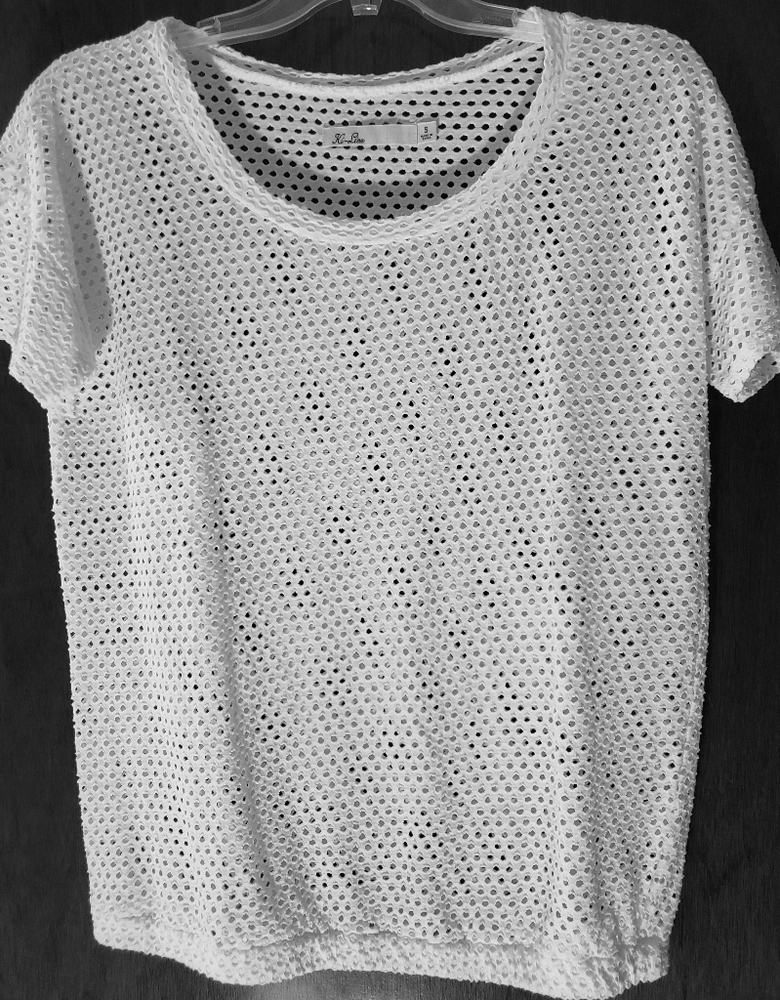 ‼️2 for 15‼️ Hi-line by J. Crew mesh shirt